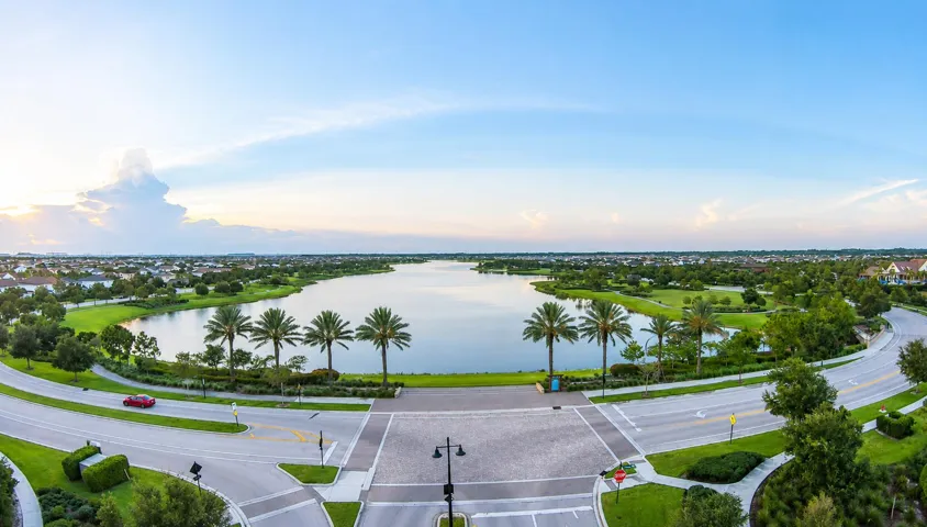 Front Entrance Lake