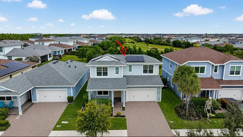 Ariel Front Yard