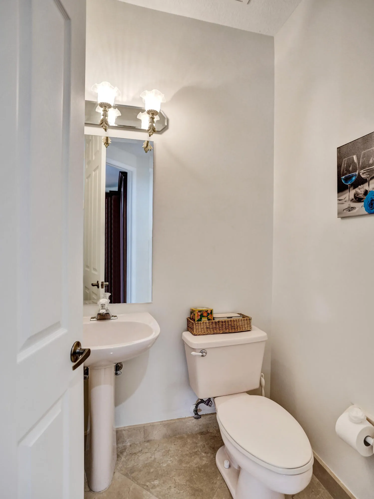 Half bathroom