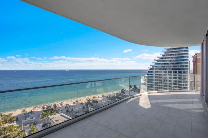 Balcony off the living room