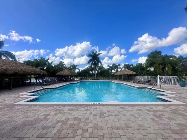 Clubhouse Pool and Tiki Huts