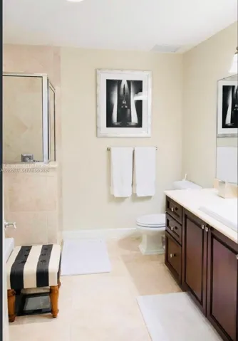Separate tub and shower