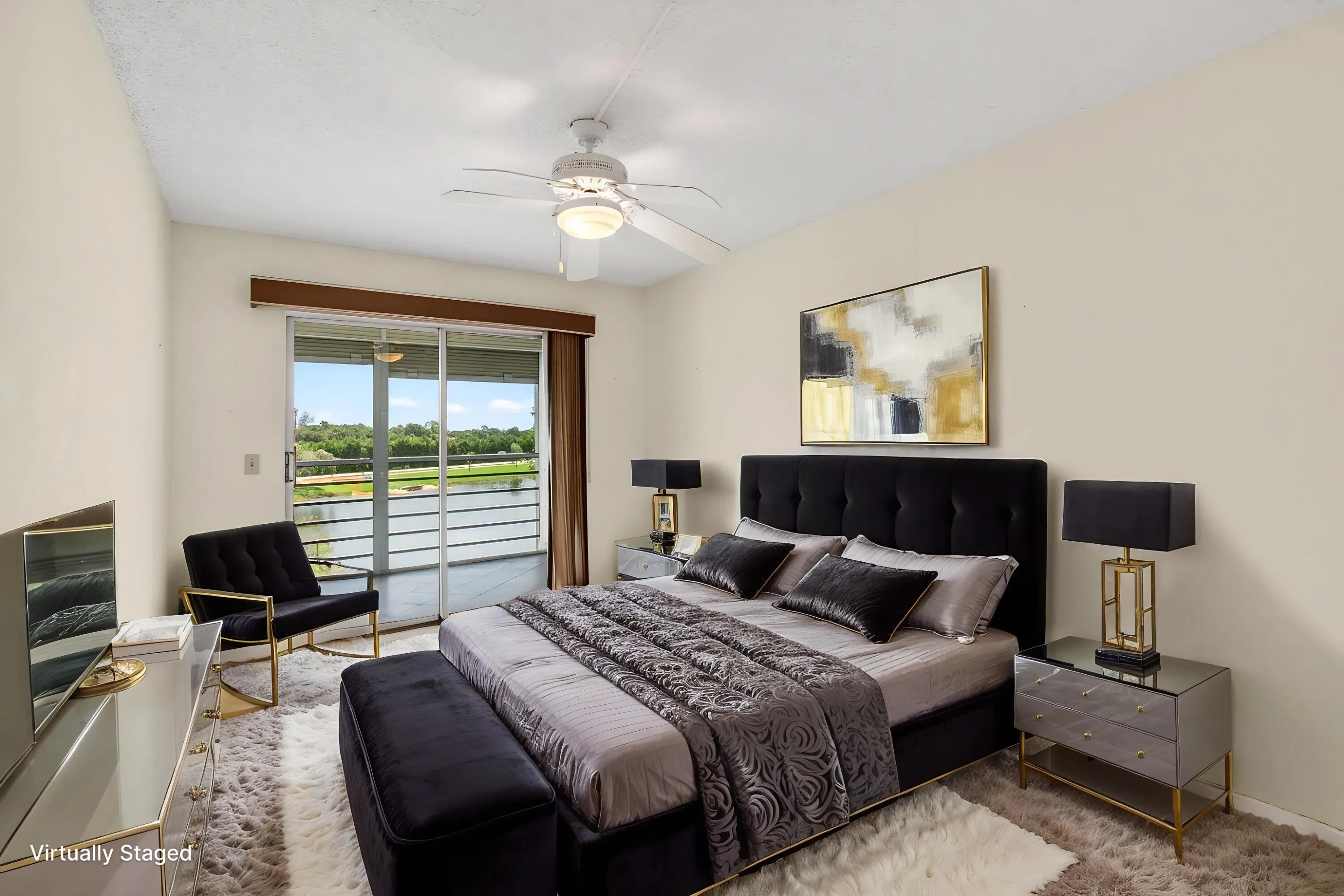 VIRTUAL STAGING Bedroom 2- Luxury - 1