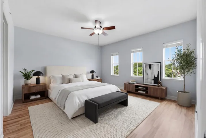Primary Bedroom - Virtually Staged