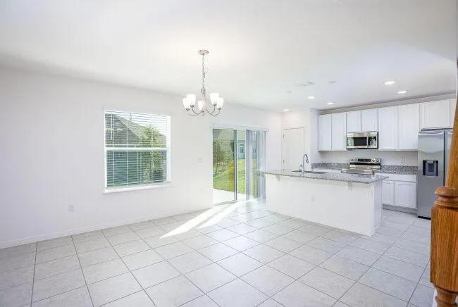 Model home - actual features may vary.