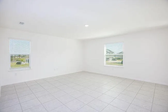 Model home - actual features may vary.