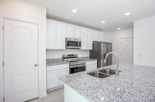 Model home - actual features may vary.