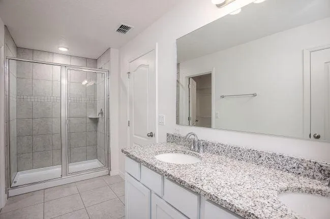 Model home - actual features may vary.