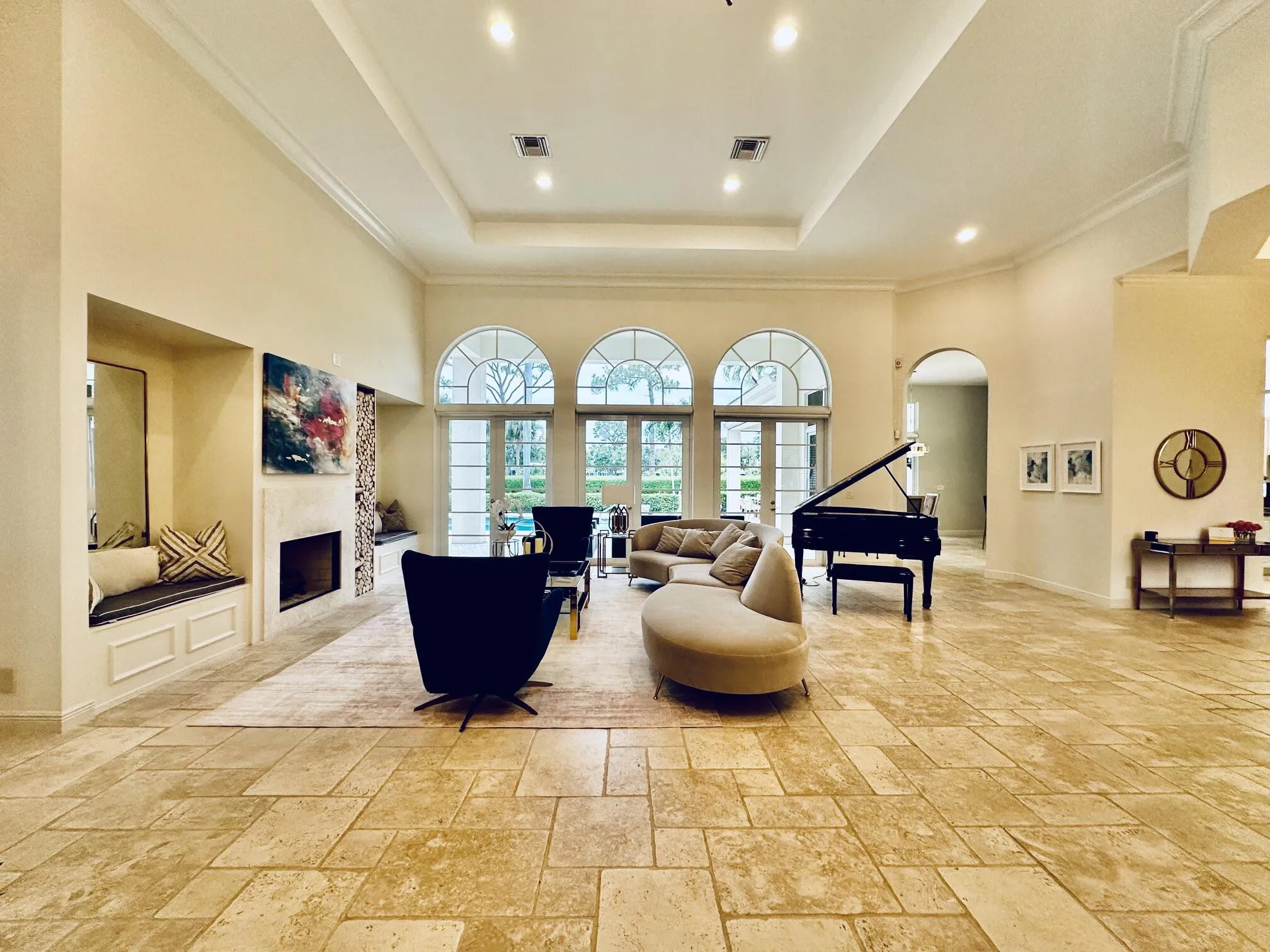 Formal Living Room as you enter the home