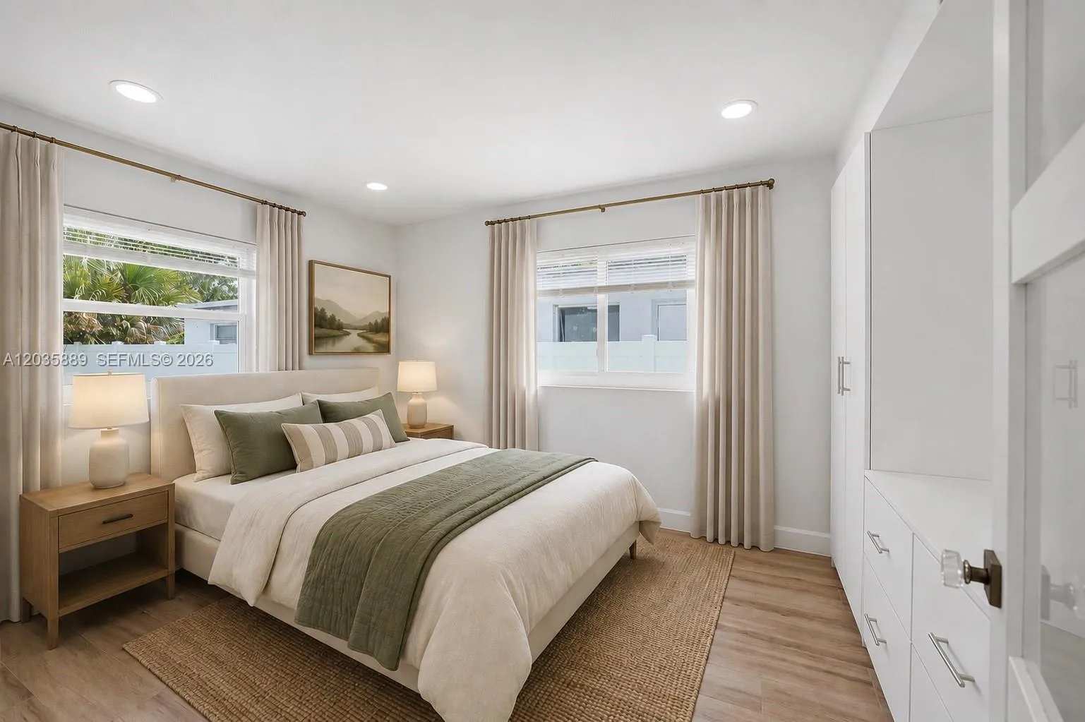 Bedroom - Virtually Staged
