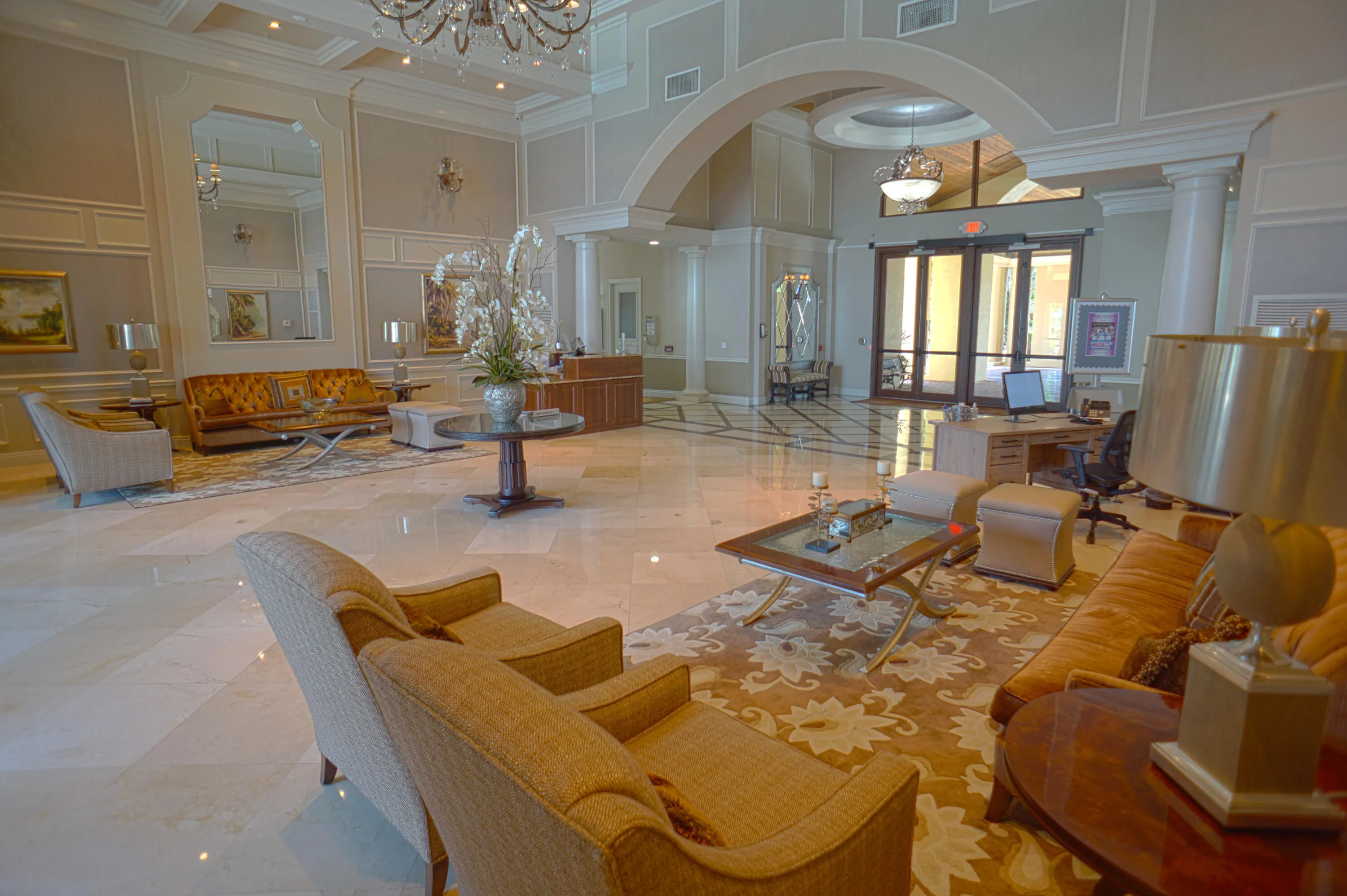 Clubhouse Lobby