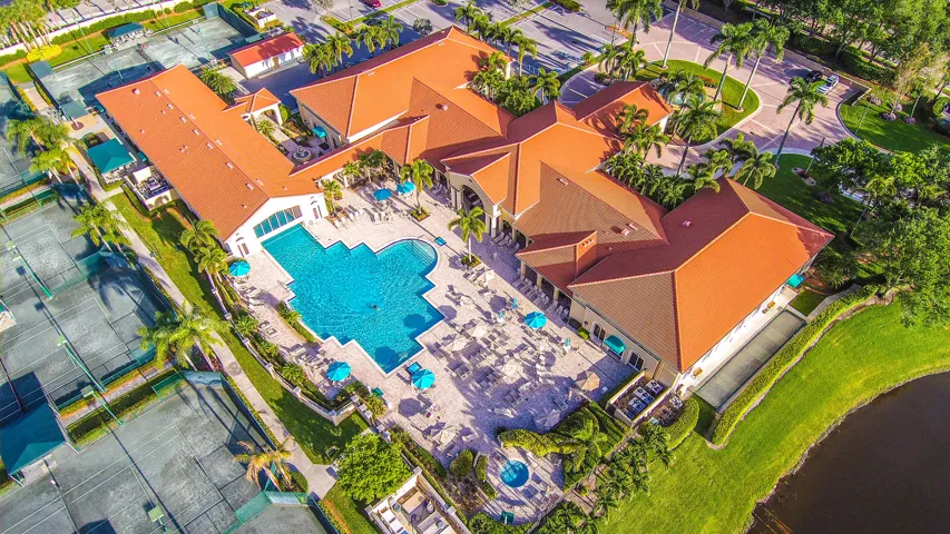 Aerial View of Clubhouse View