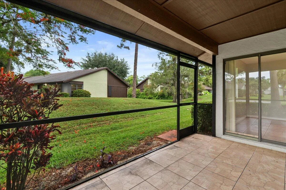Covered Screened Patio