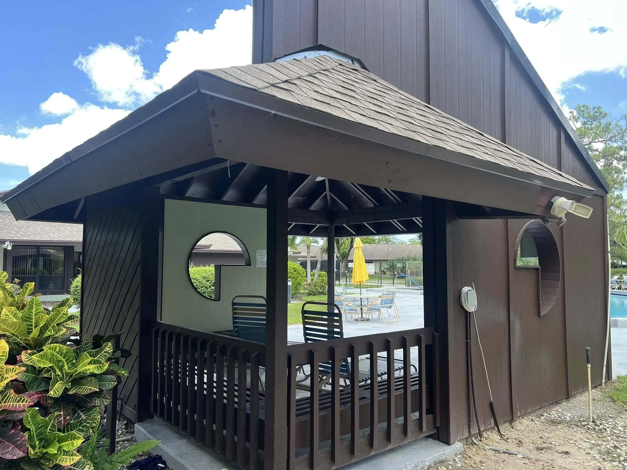 Community Pool Cabana