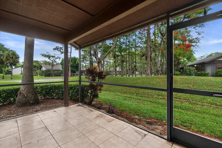 Covered Screened Patio