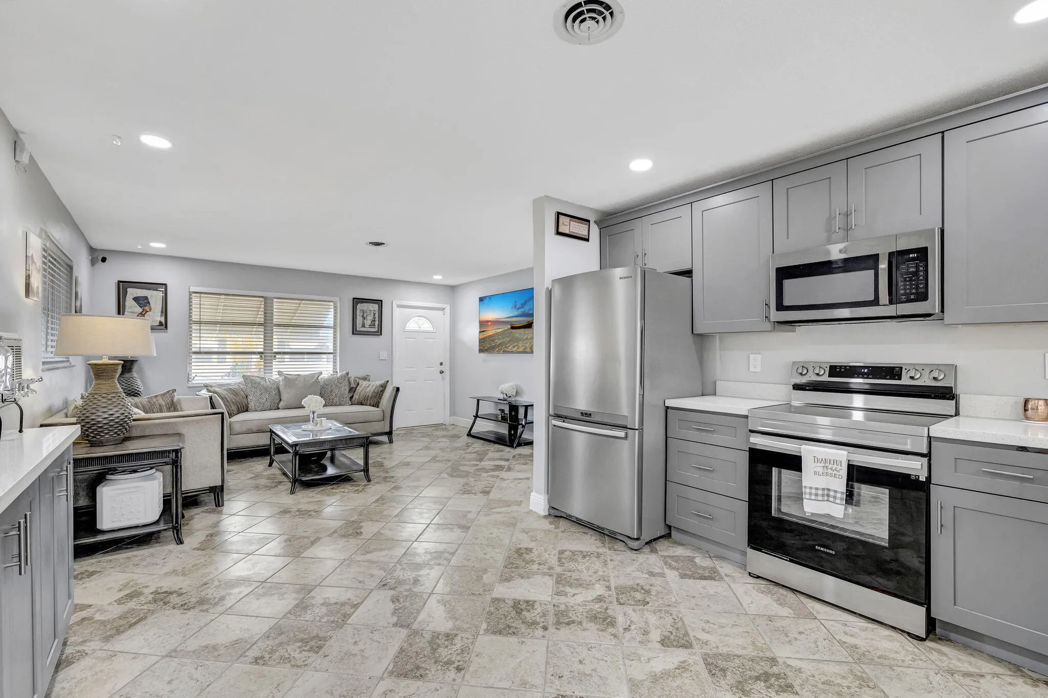 Kitchen to Living Room