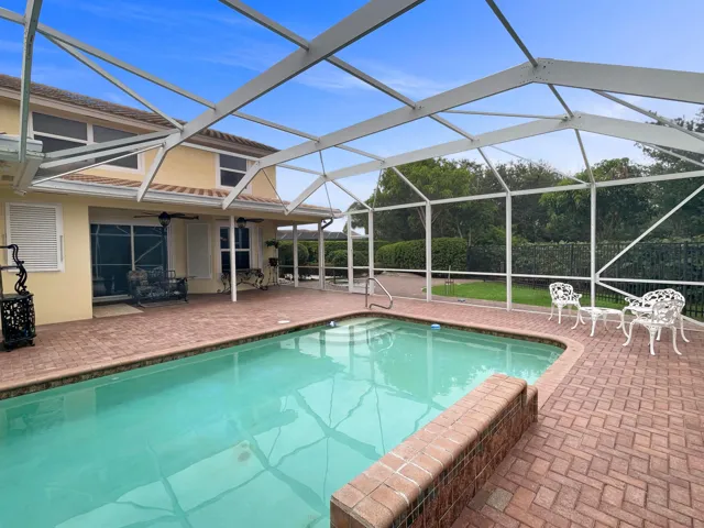 Pool side yard