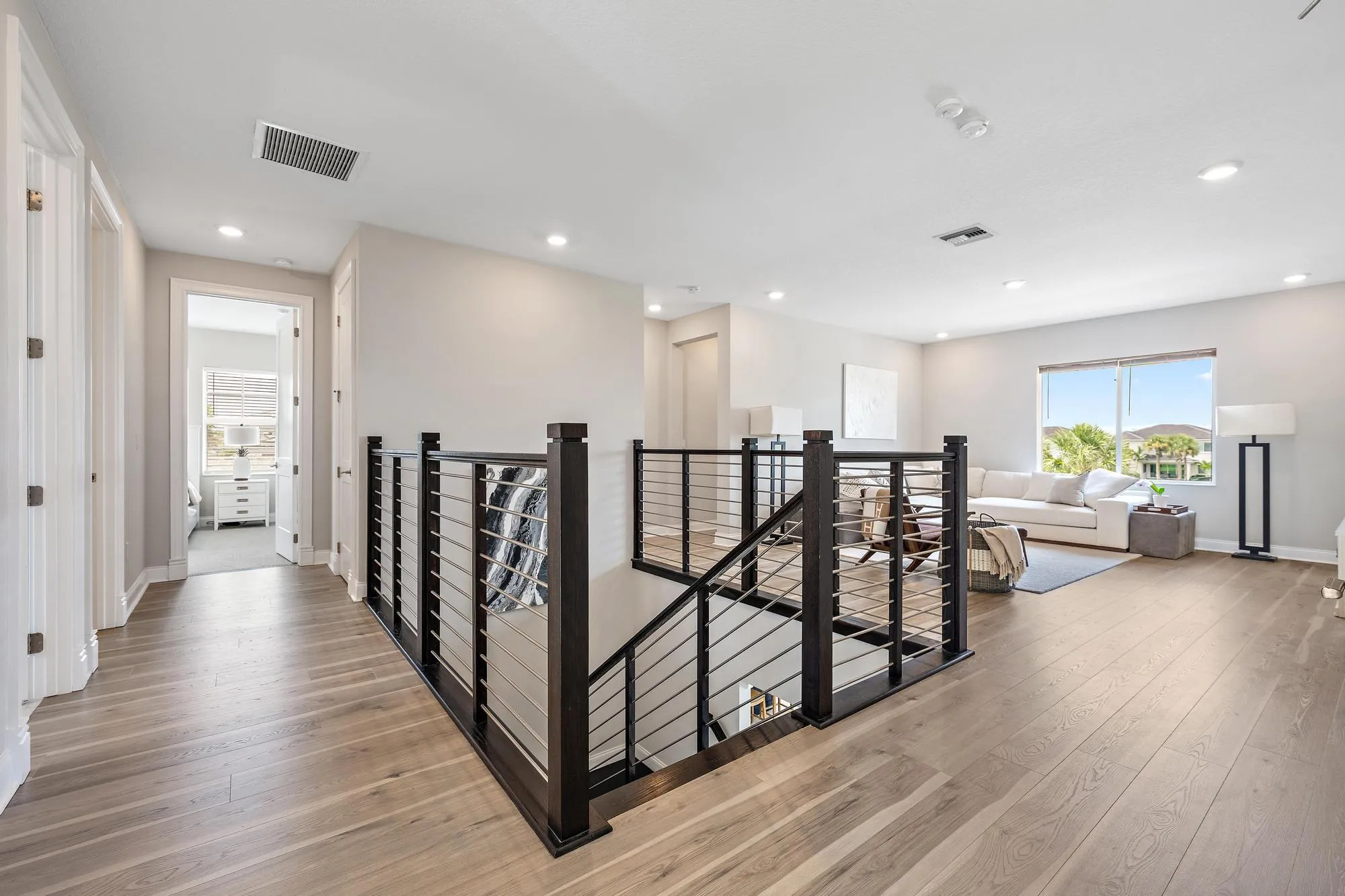 Upstairs