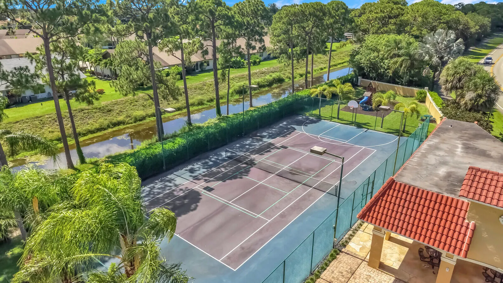 Community Tennis and Basketball