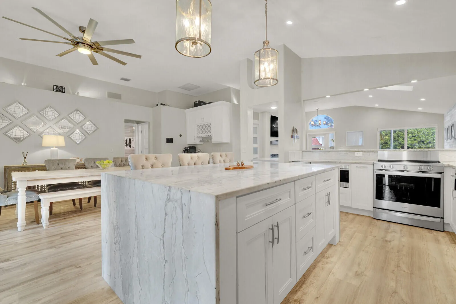 Quartzite Kitchen Island