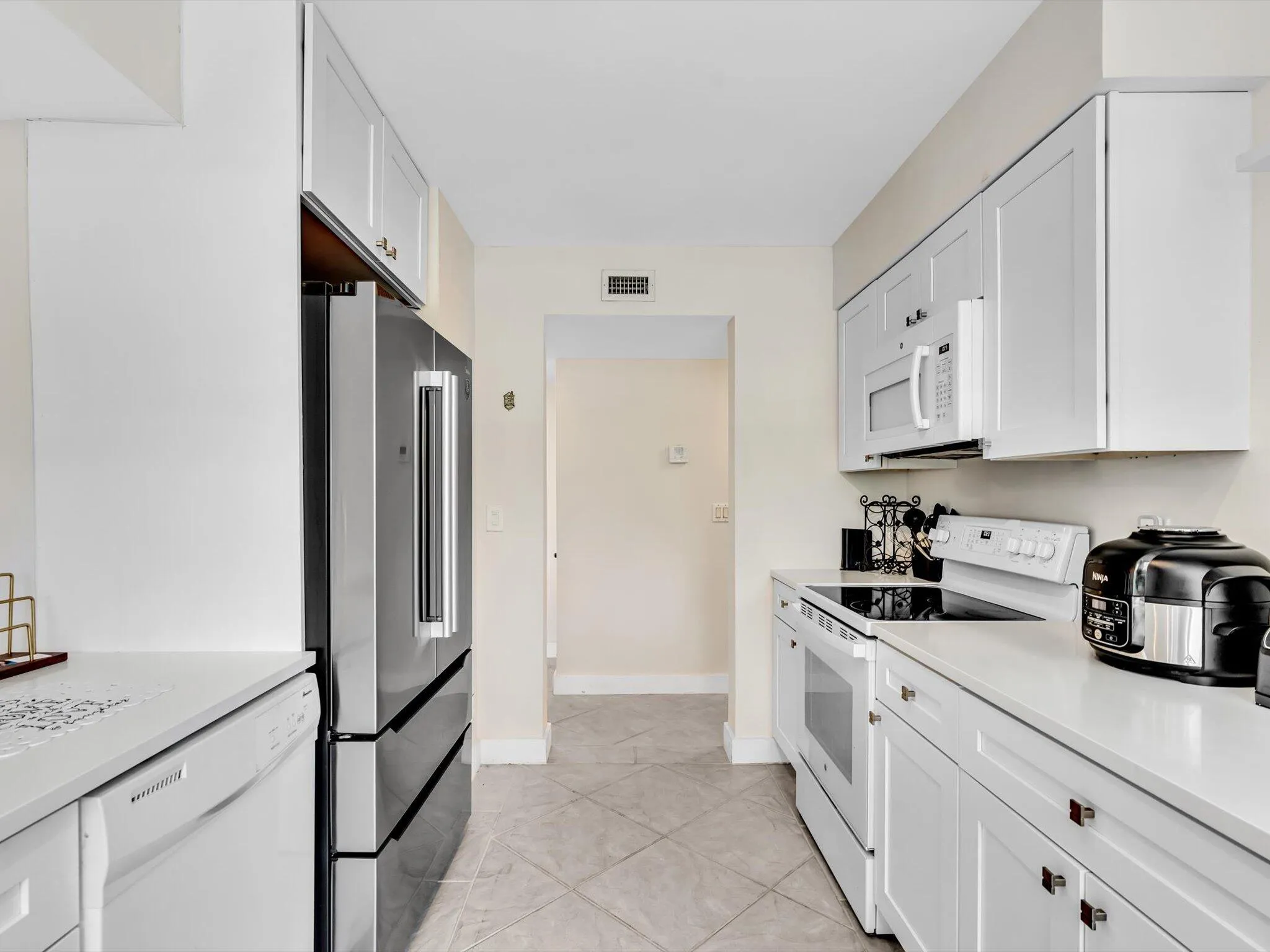 Ample Cabinet Storage