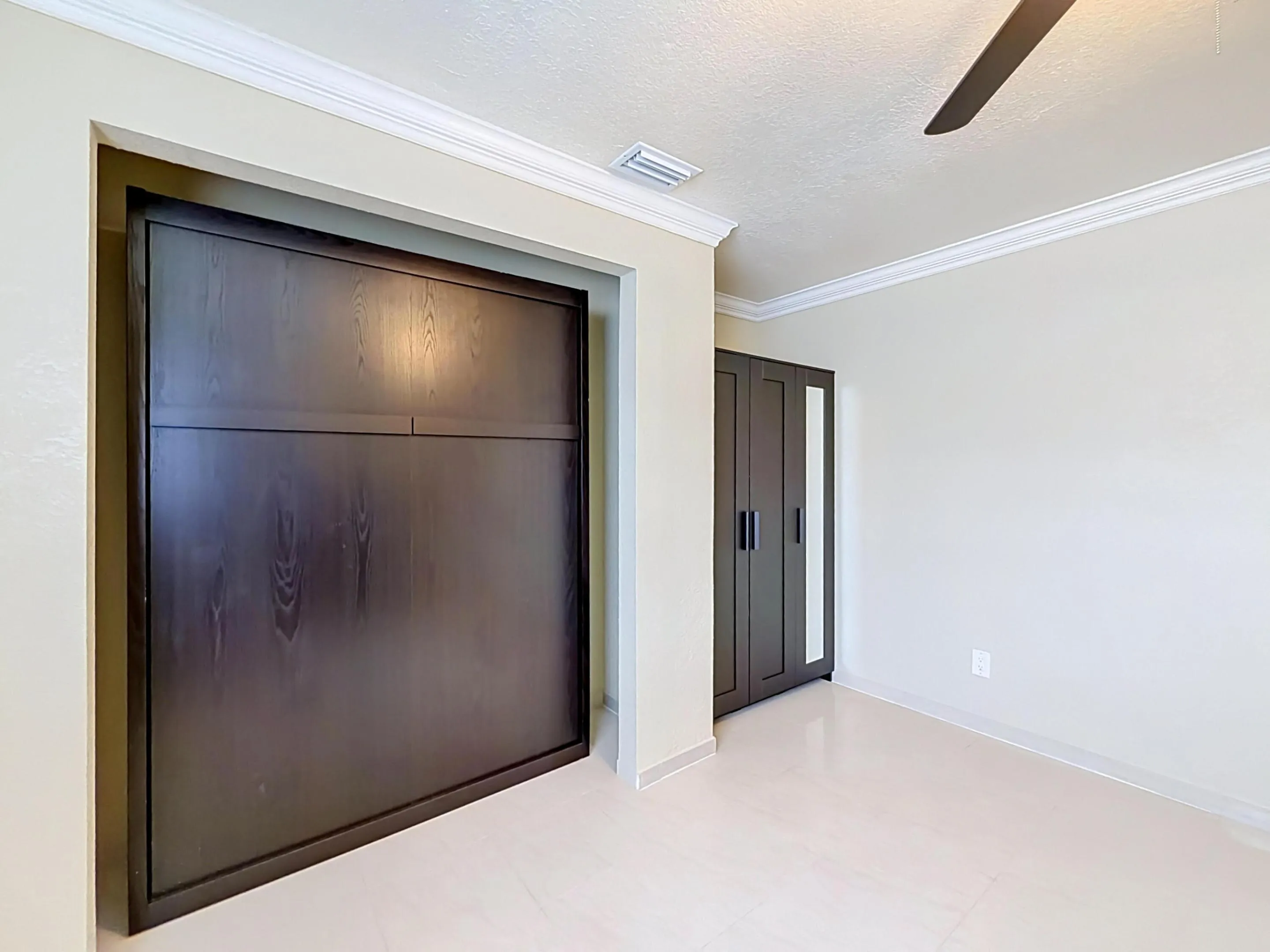 2nd bedroom murphy bed and armoire