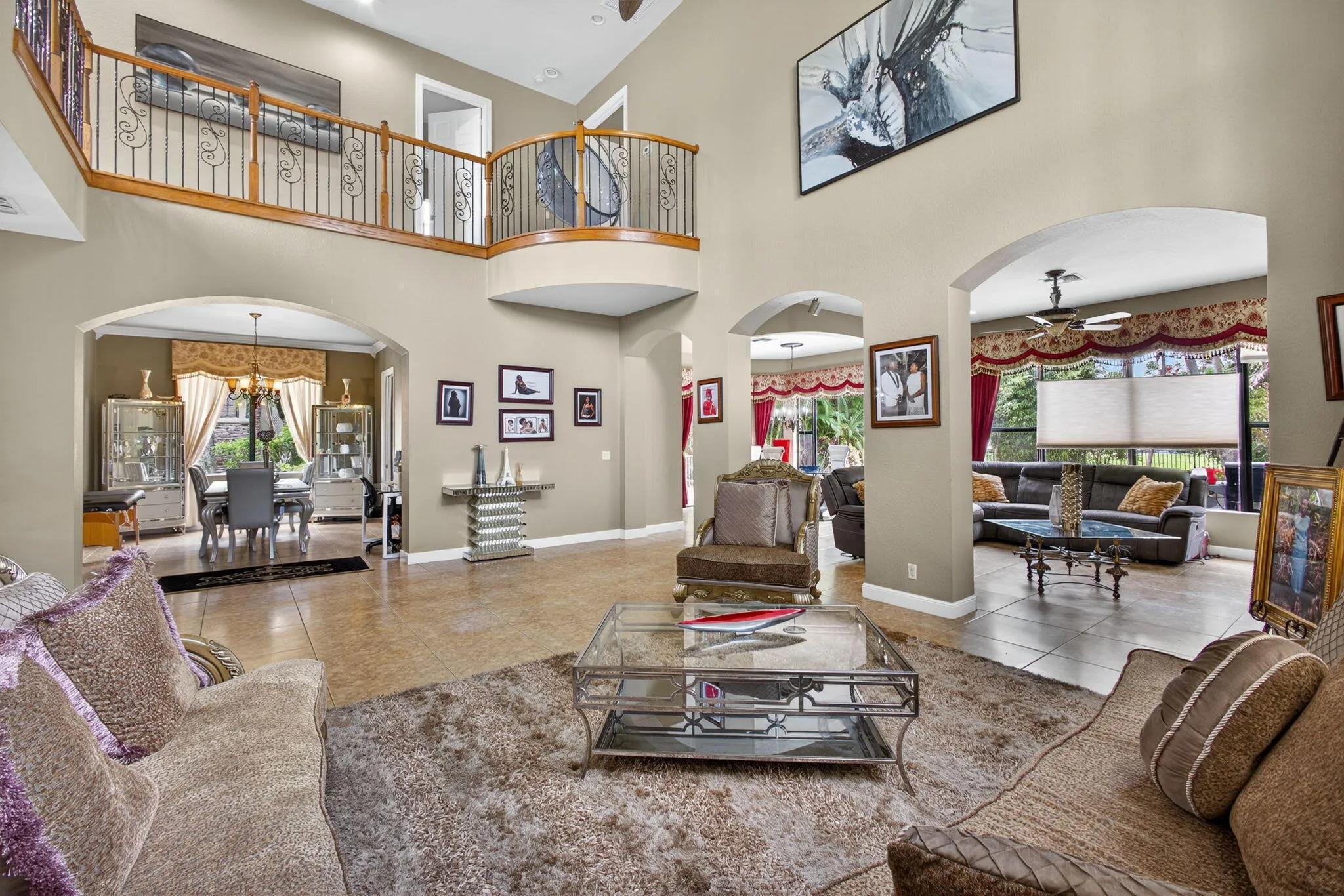 Wellington, FL House – Living Room