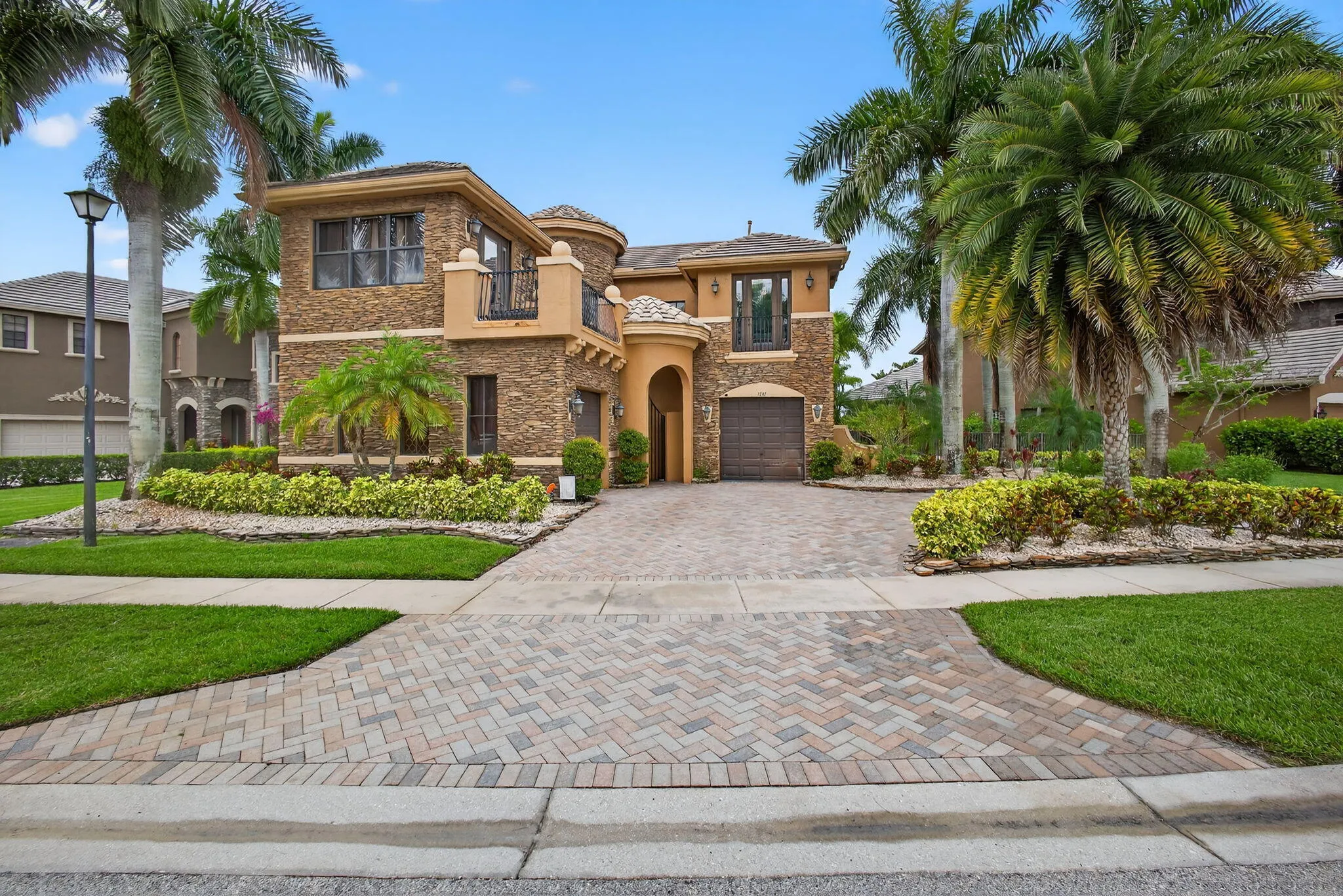 Wellington, FL House – Front View