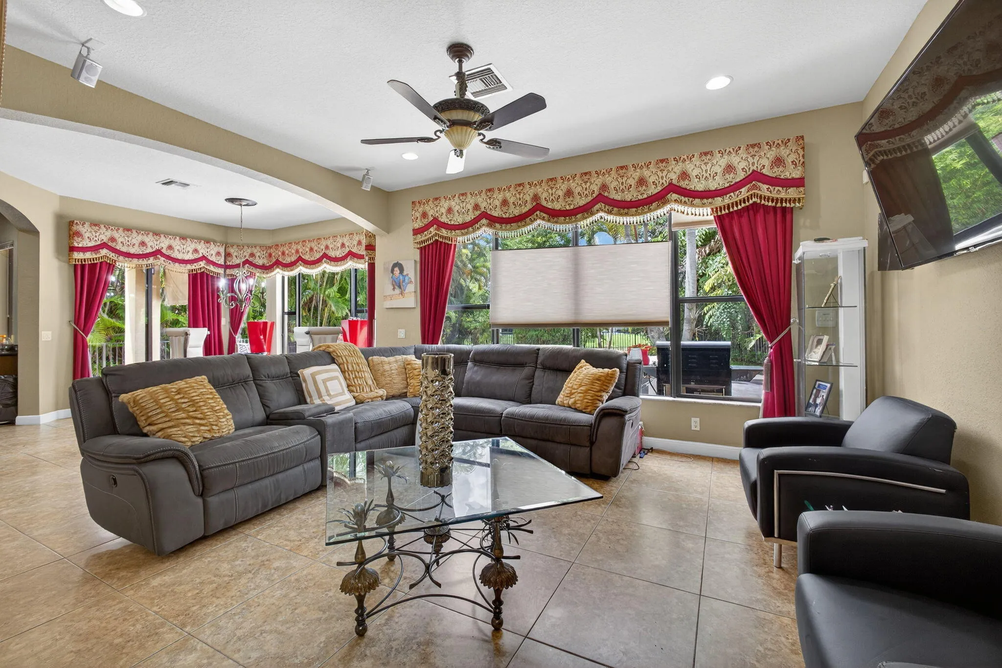 Wellington, FL House – Living Room