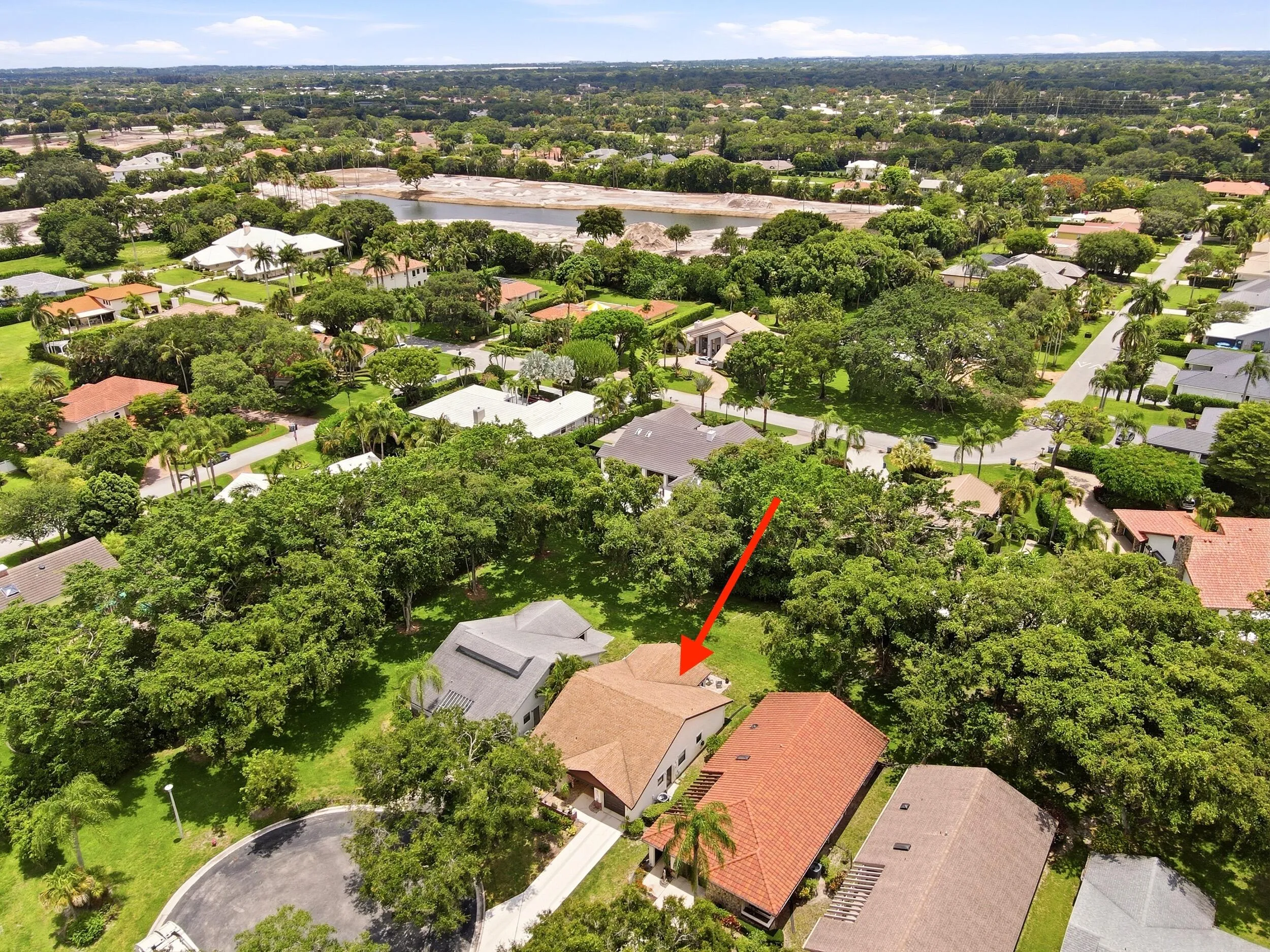 Aerial looking SE