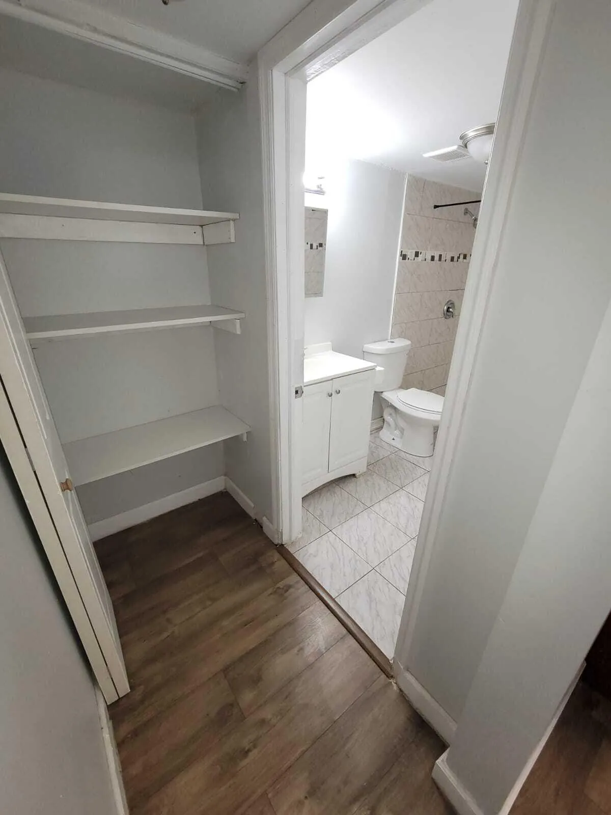 Bathroom entrance
