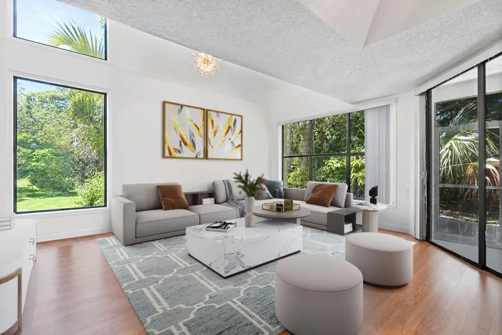 Staged Living Room