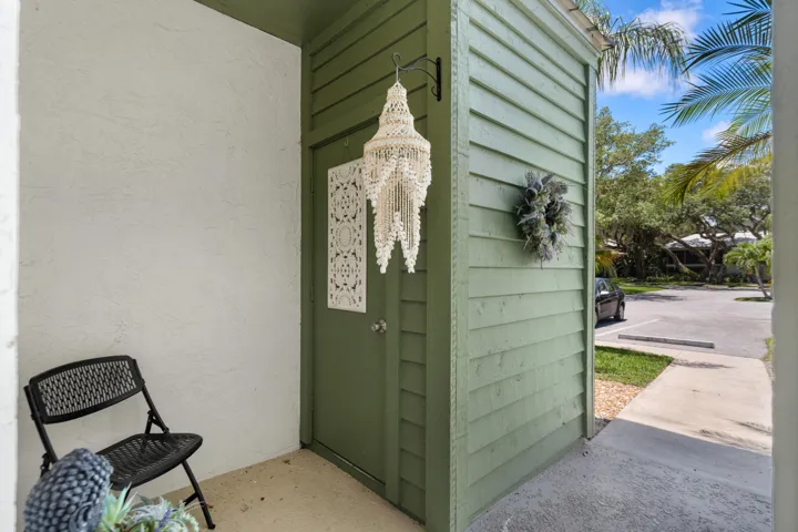 Storage Front Patio