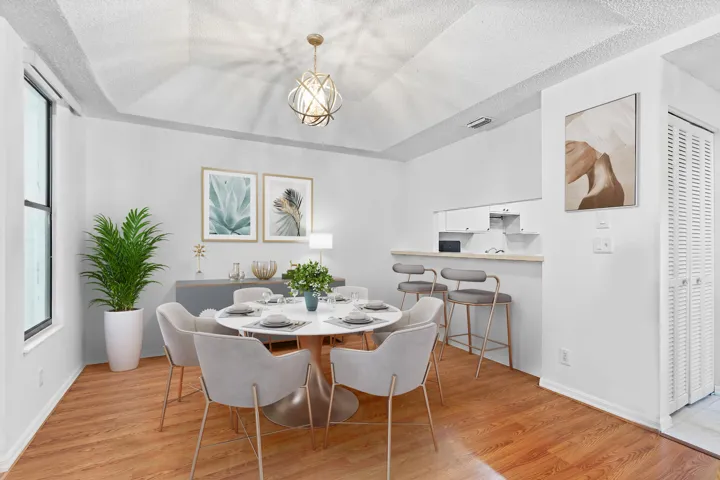 Staged Dinning Room