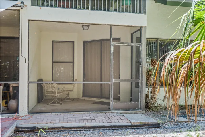 Rear lower screened Patio
