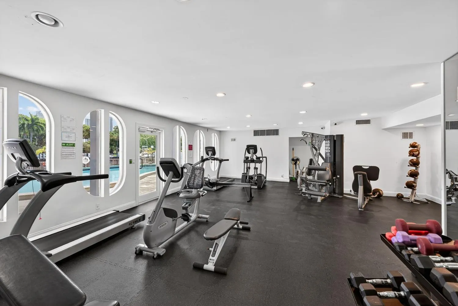 Location of this particular amenity is located on the 250 Diplomat Parkway Building