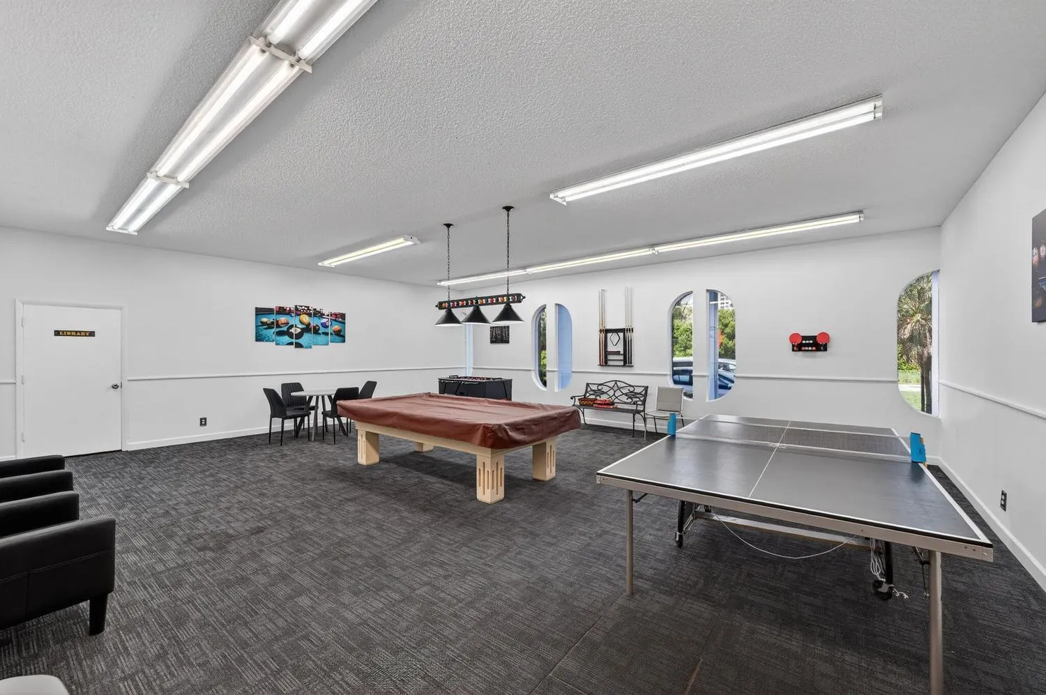 Location of this particular amenity is located on the 250 Diplomat Parkway Building