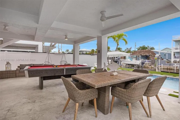 Downstairs Patio