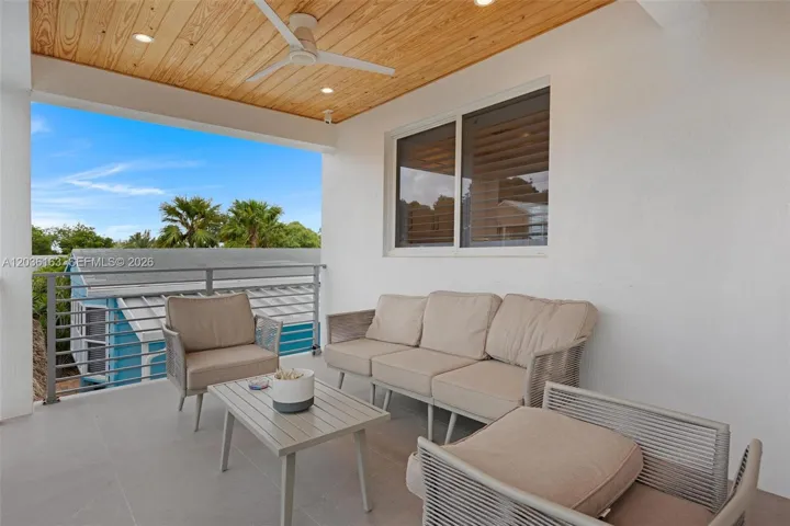 Upstairs Patio