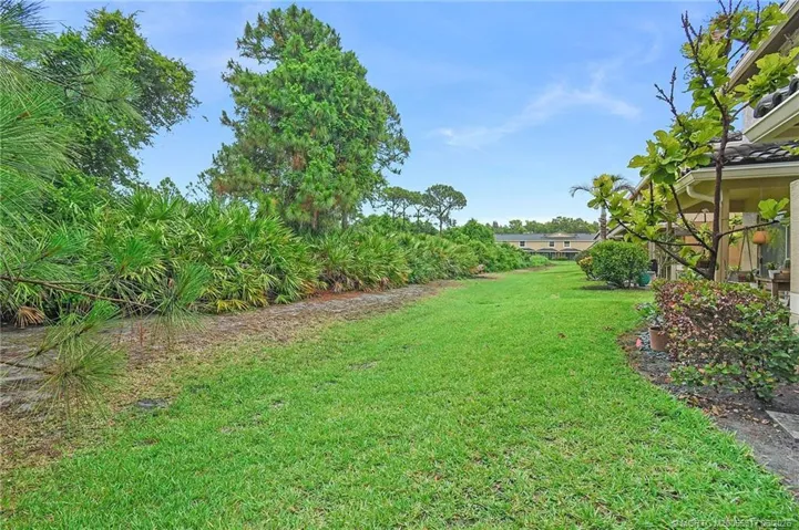 View from rear porch