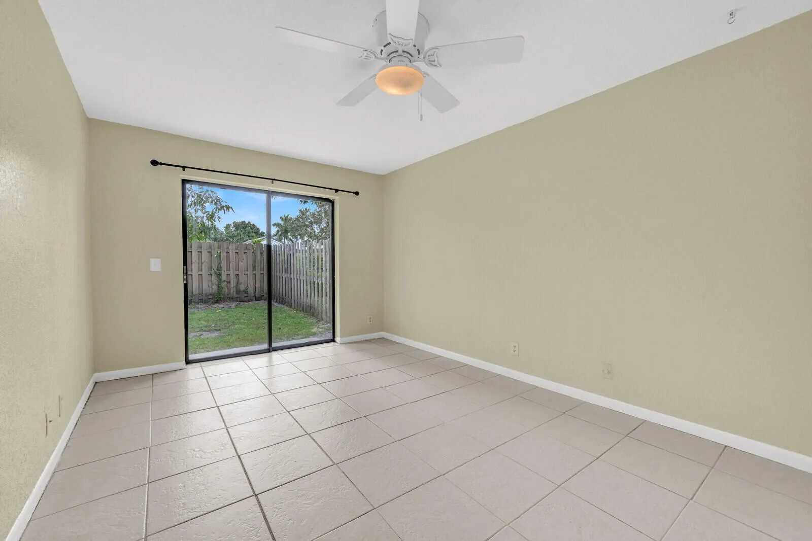 Primary Bedroom with Backyard Access