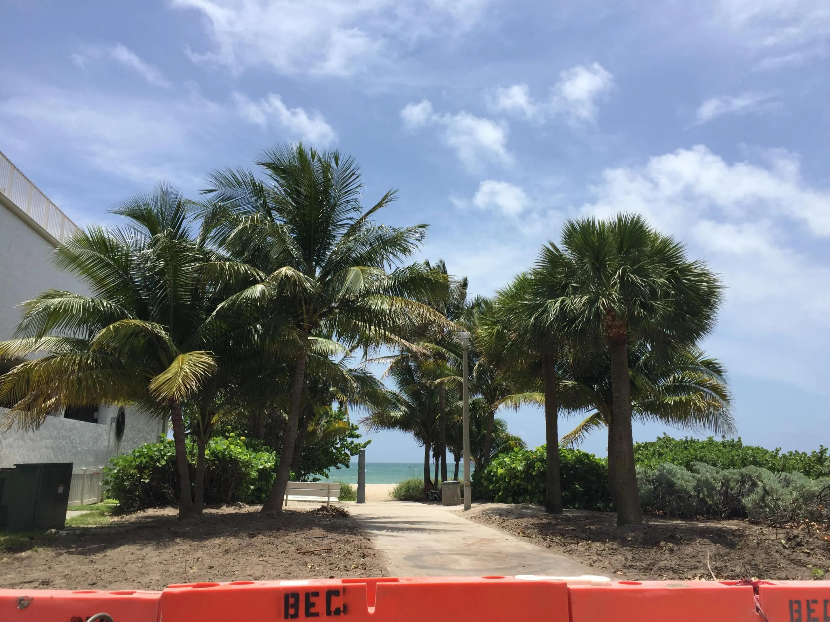 public beach access