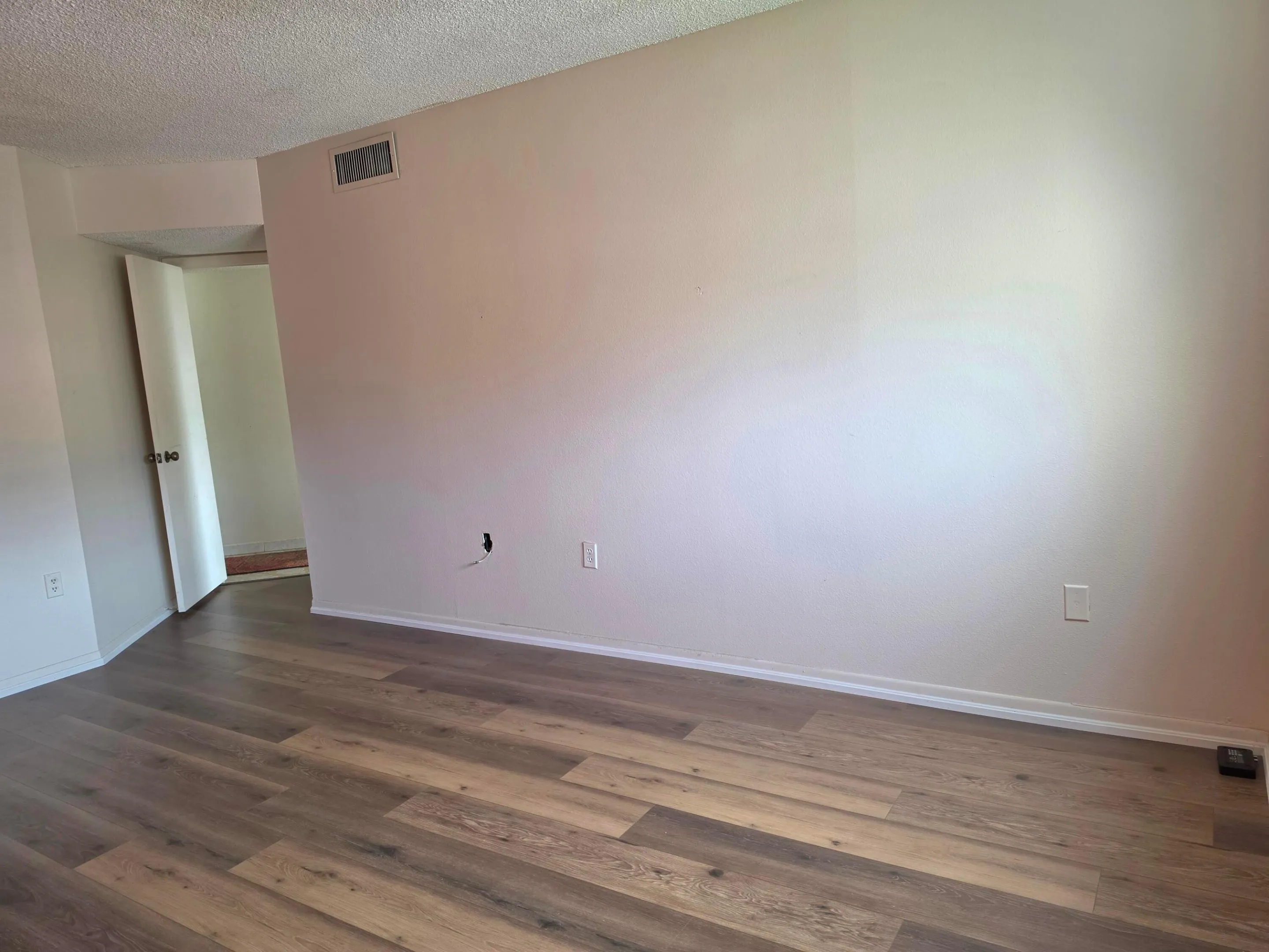 Main Bedroom with Laminate Flooring