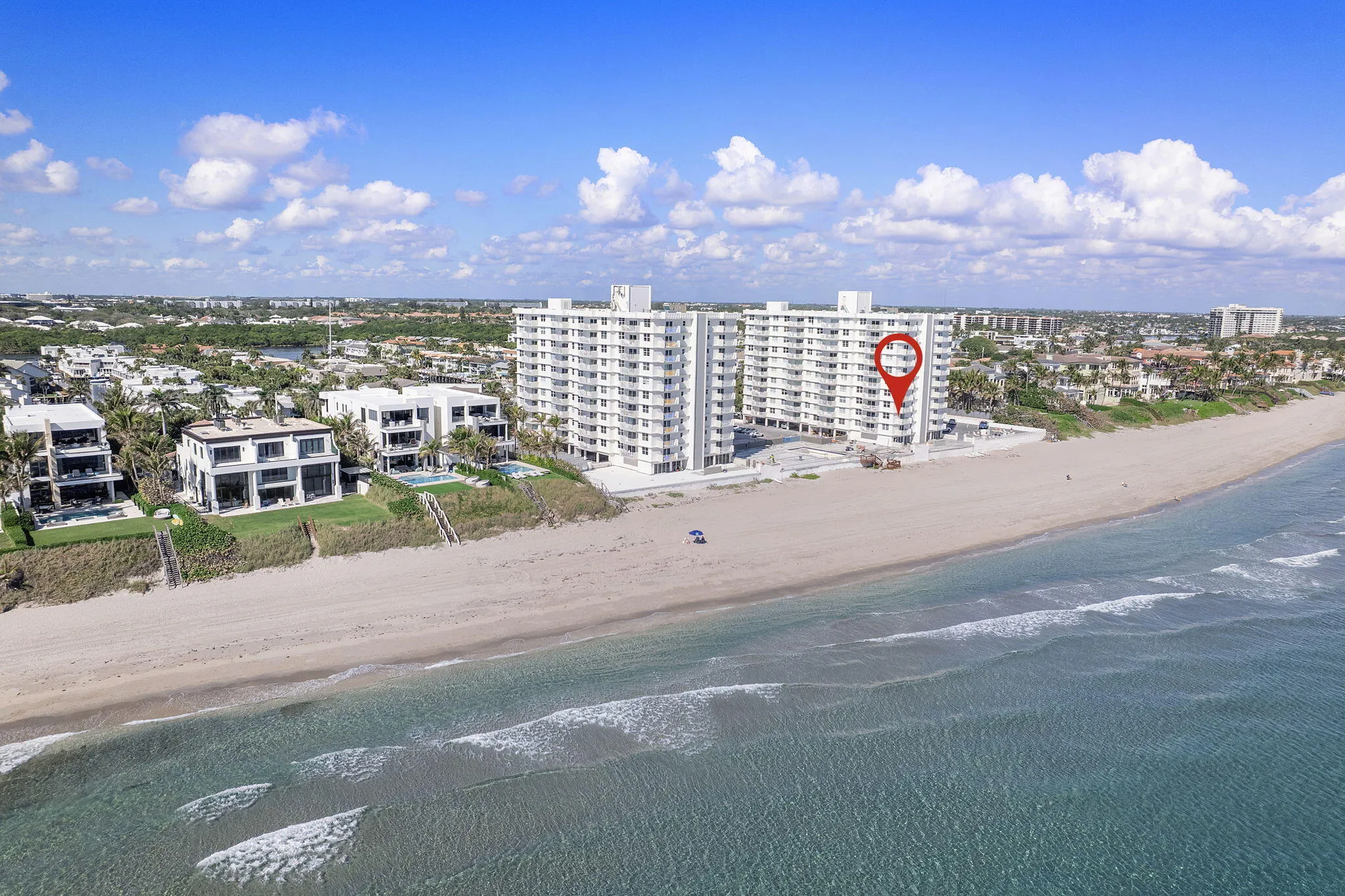 On the sand! SE exposure to make all your oceanfront dreams come true!