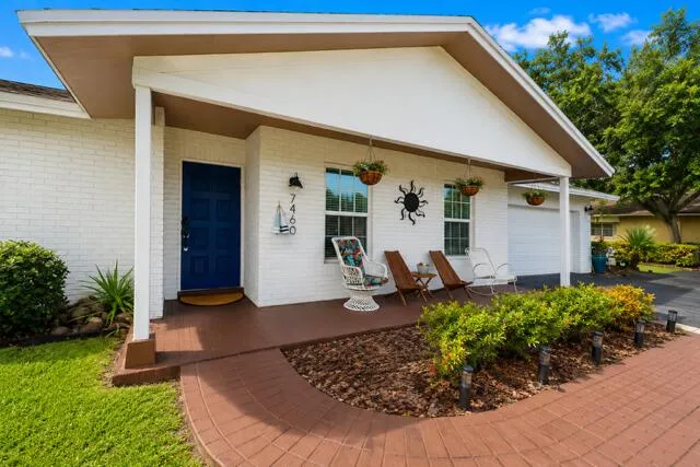 Front Porch for Sitting.