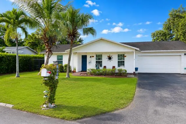 Double Car Garage and Driveway.