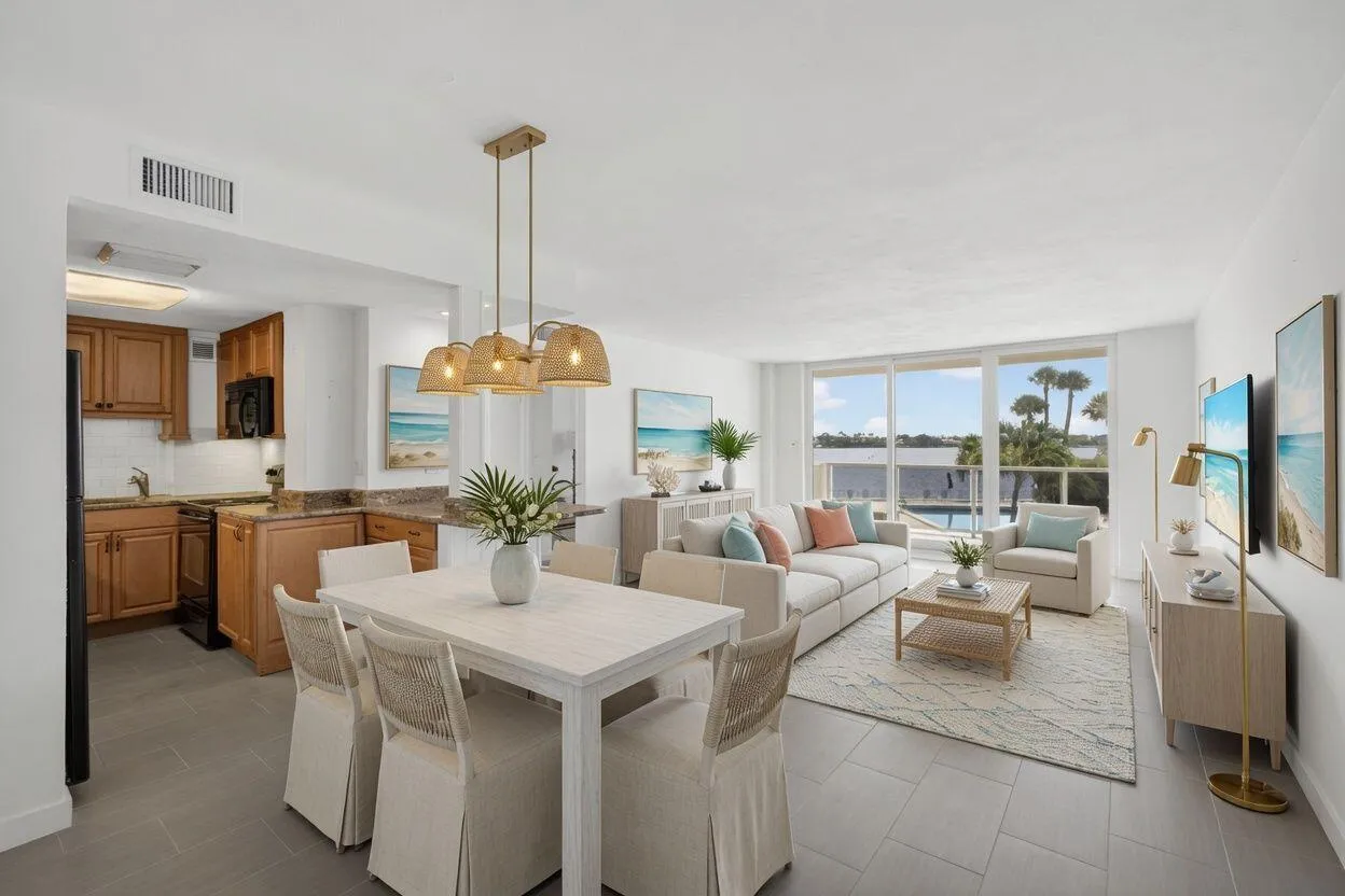 Staged Living Room