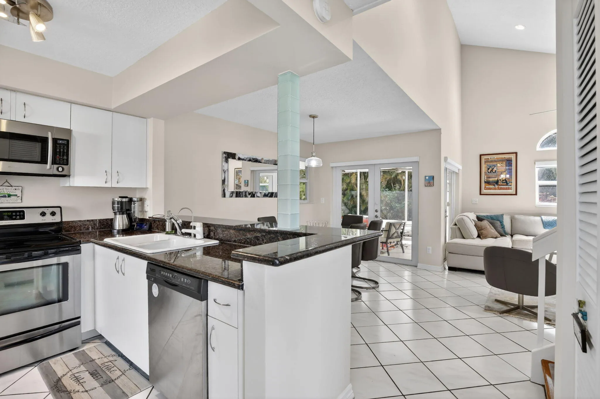 Kitchen/Dining Room/Living Room