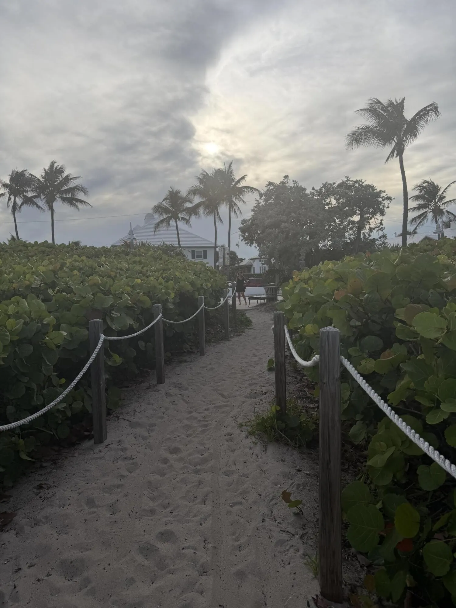 Three miles to the beach