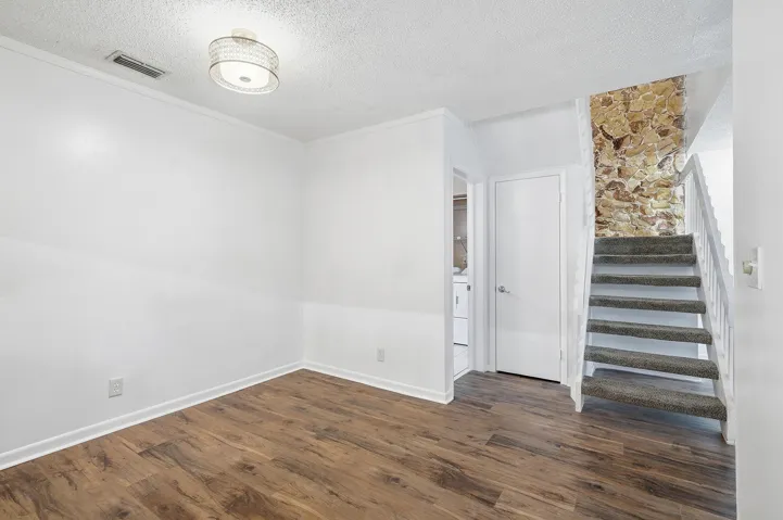 Stairway to bedrooms